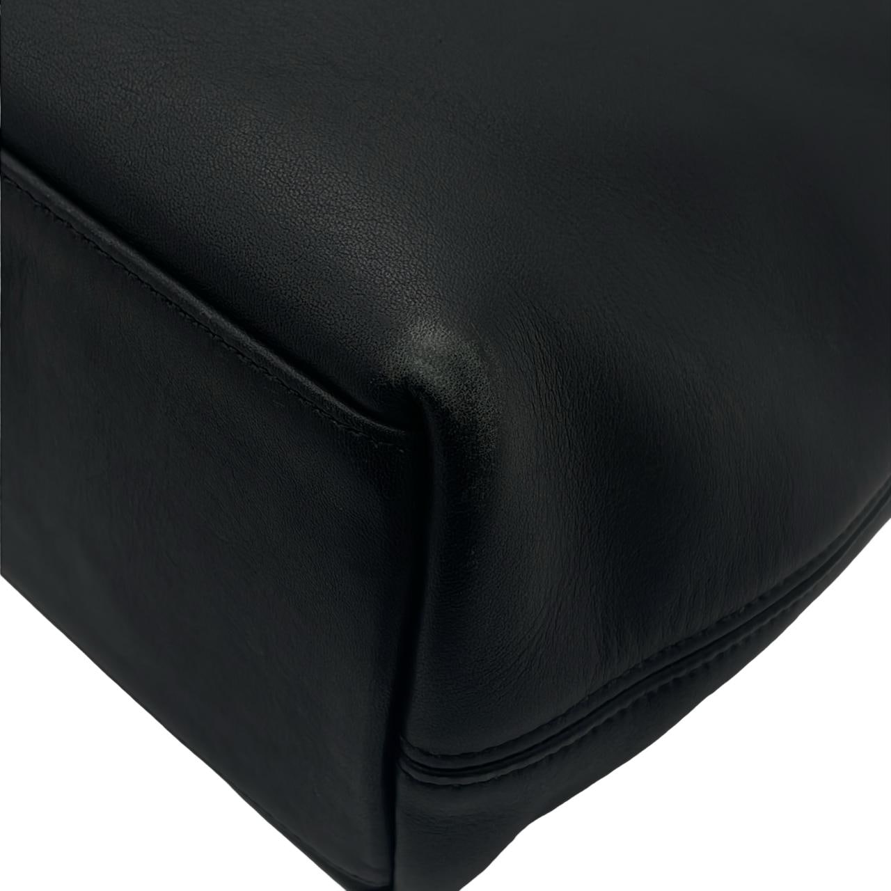 COACH 9058 Bag Leather 黑色 皮革 - 縮圖 3