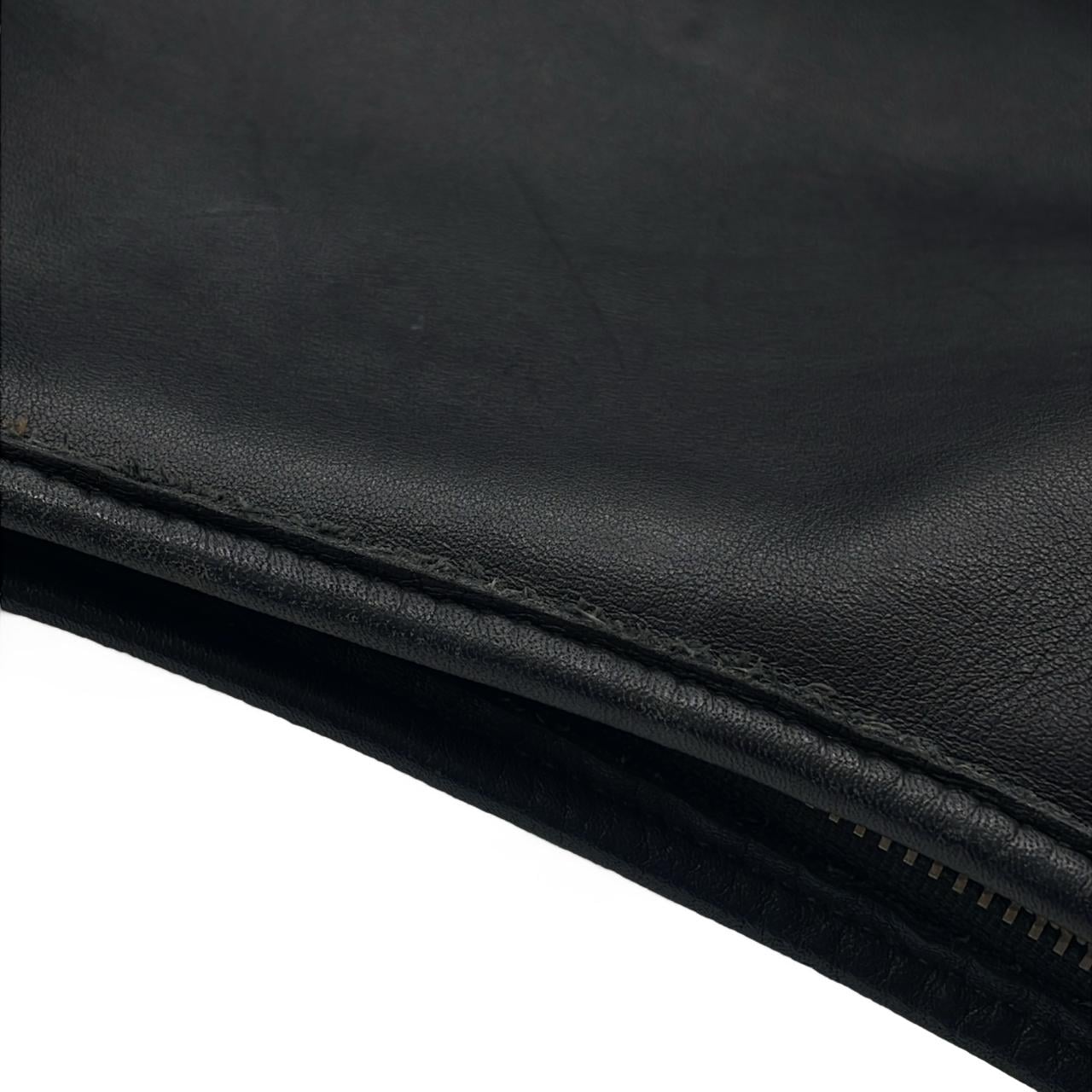 COACH 9058 Bag Leather 黑色 皮革 - 縮圖 4