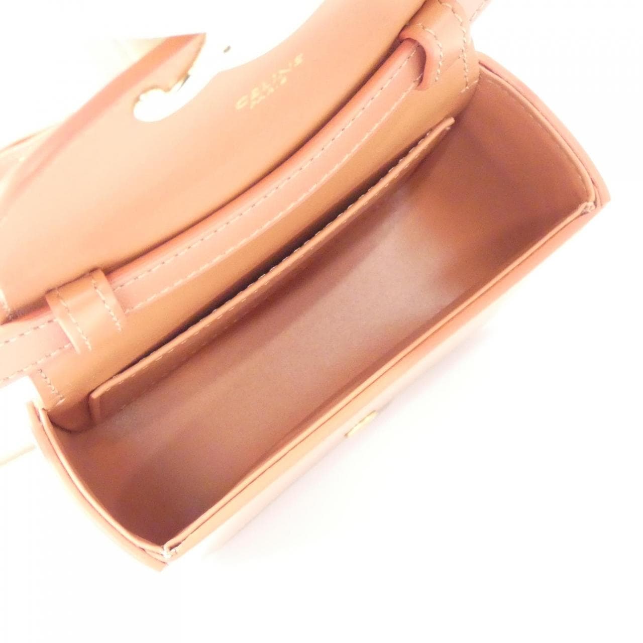 CELINE 10I513DPV Shoulder Bag 黑色 中古品A - 縮圖 7