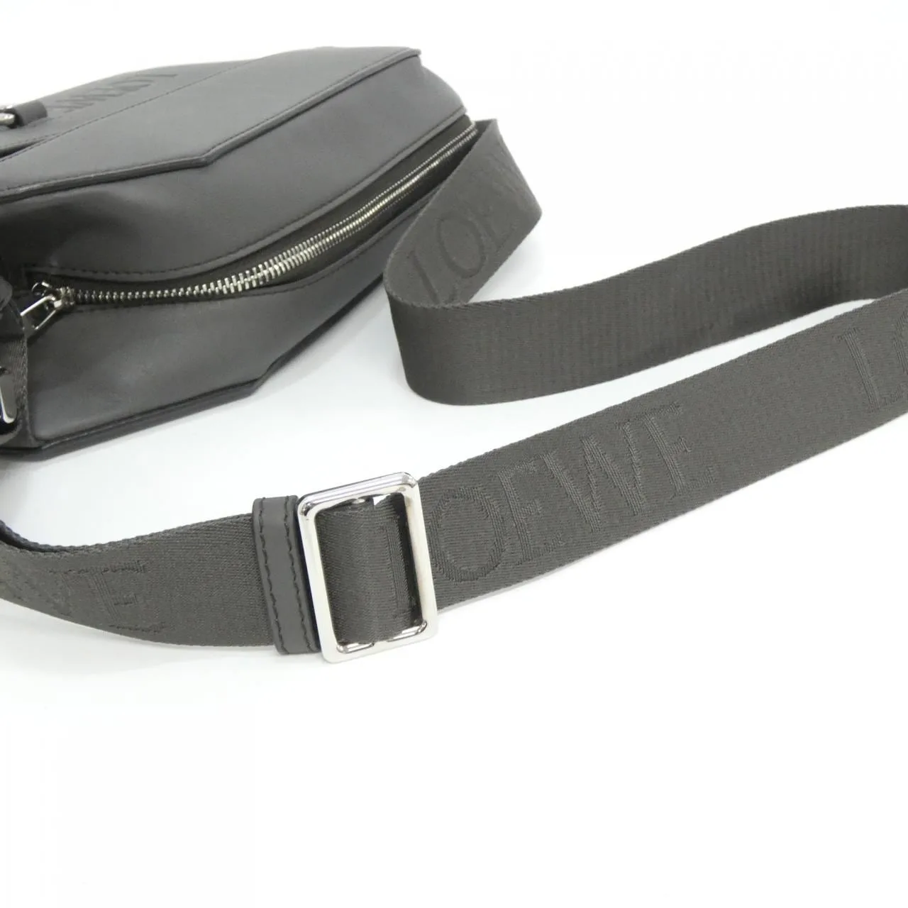 LOEWE B777NCNX03 Shoulder Black Rank A - Thumbnail 7