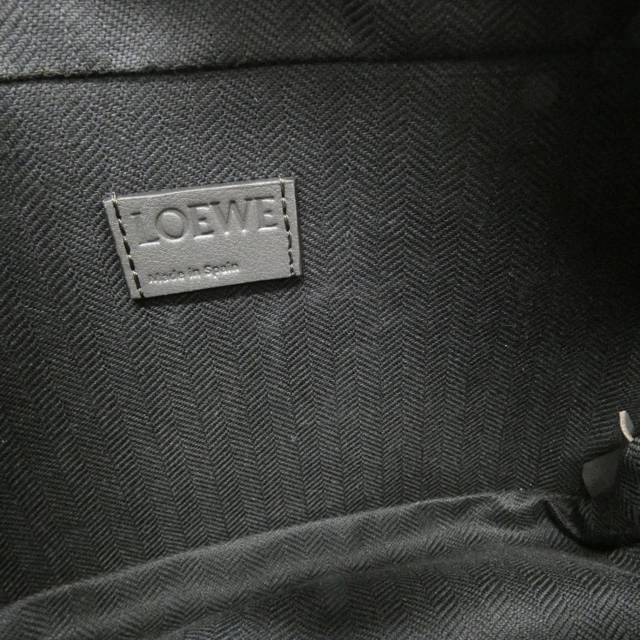 LOEWE B777NCNX03 Shoulder Black Rank A - Thumbnail 9