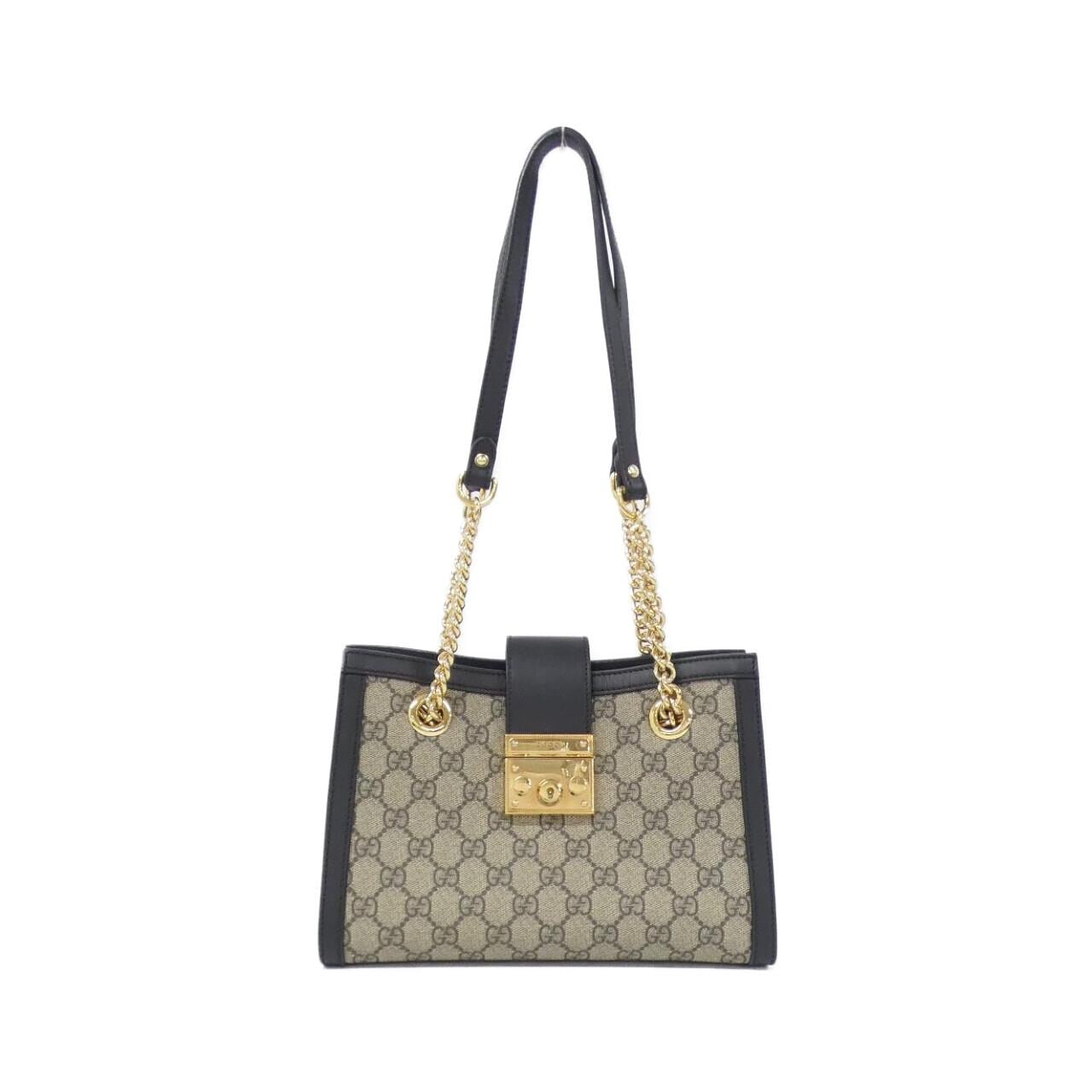 GUCCI 498156 KHNKG Shoulder Bag Canvas
