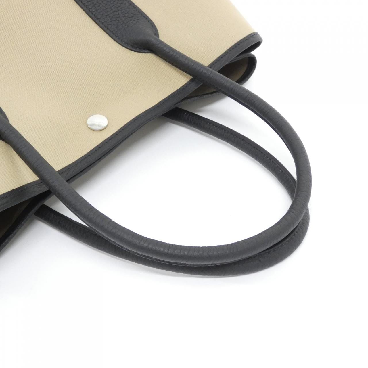 HERMES Garden Party HERMÈS 038587CK Bag Black Unused - Thumbnail 3