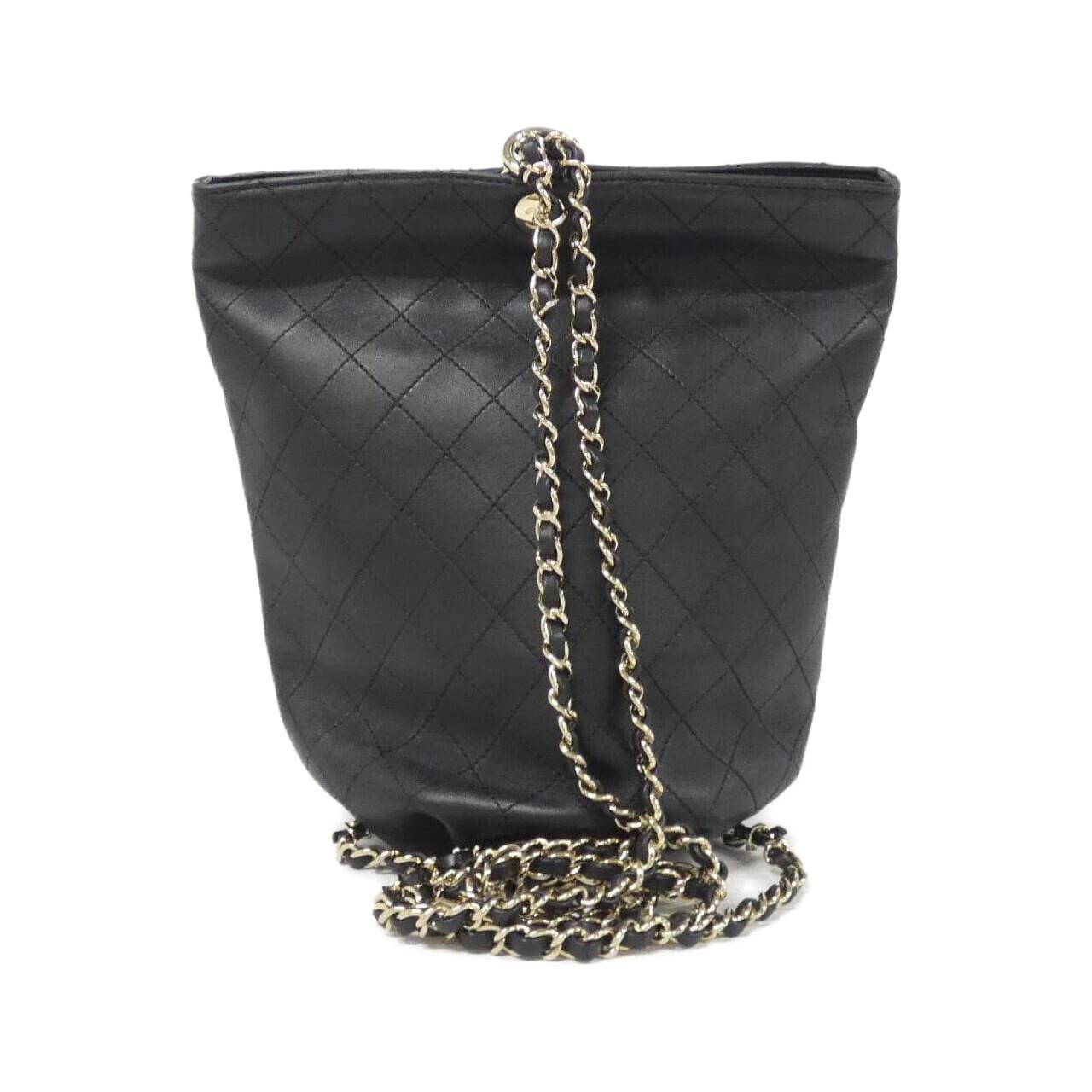 CHANEL Backpack Lambskin 黑色 羊皮 中古品A - 縮圖 2