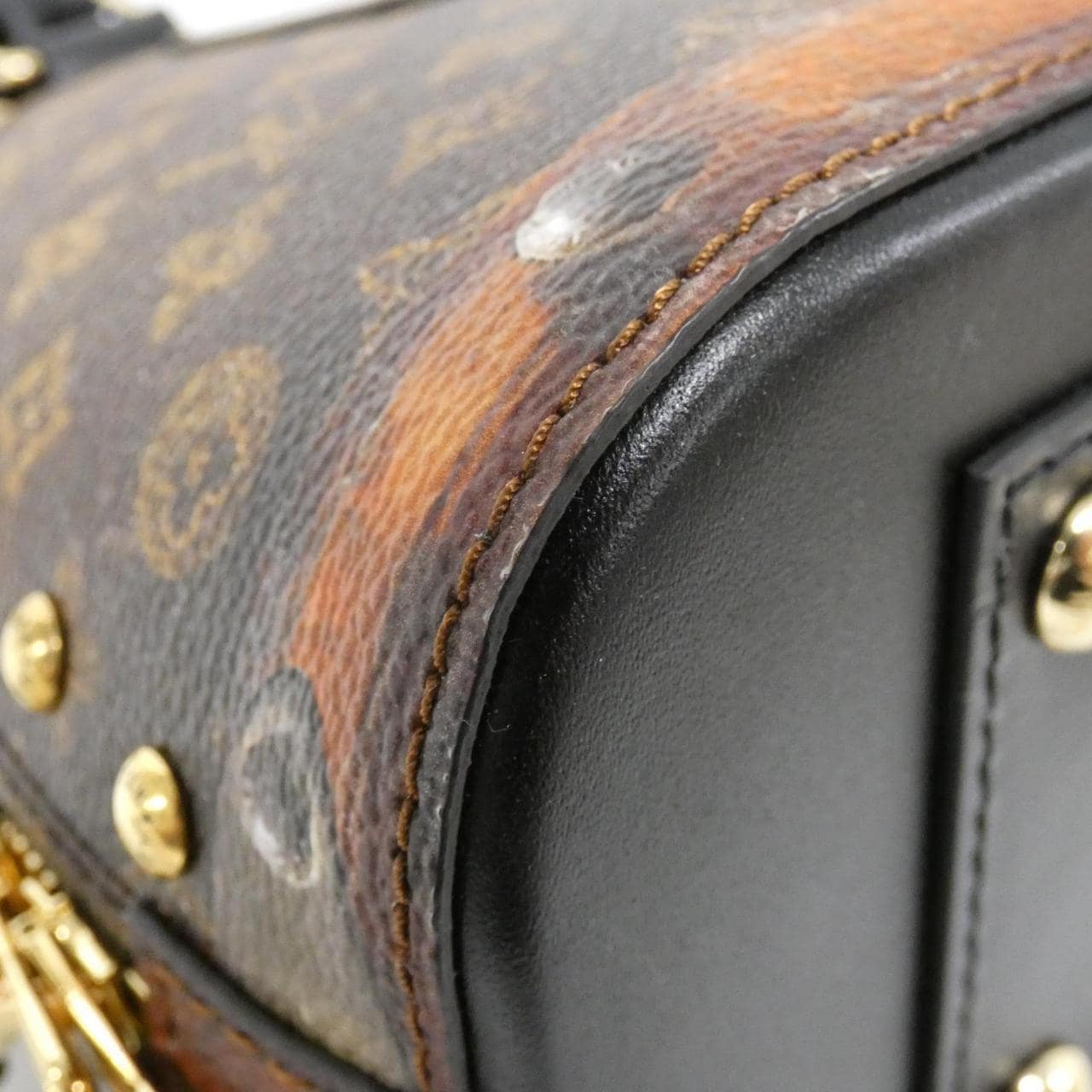 LOUIS VUITTON Alma M52743 Bag Monogram Black Monogram - Thumbnail 3