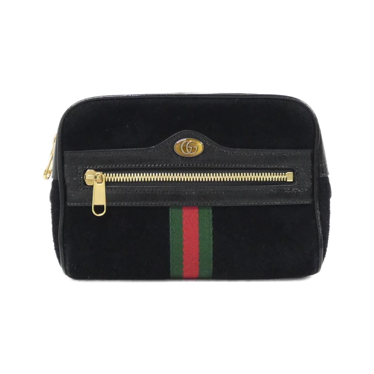 GUCCI 517076 0KCDB Belt Bag Patent Leather