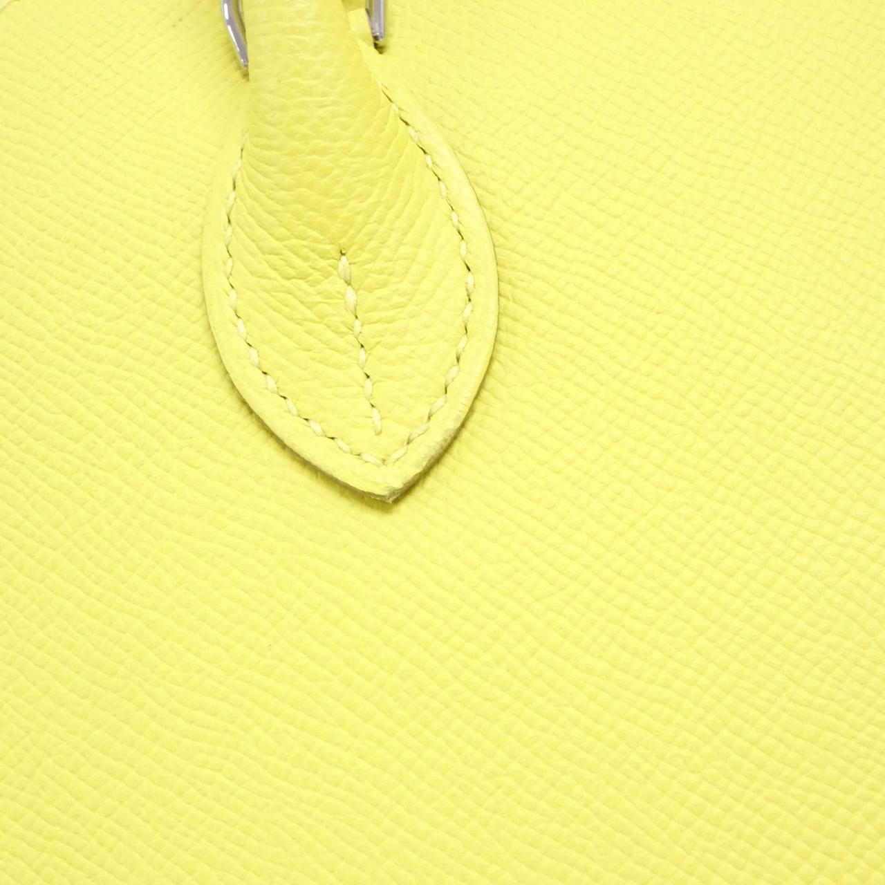 HERMES Bolide 083698CK Handbag Epsom 黑色 Epsom 皮 中古品A - 縮圖 3