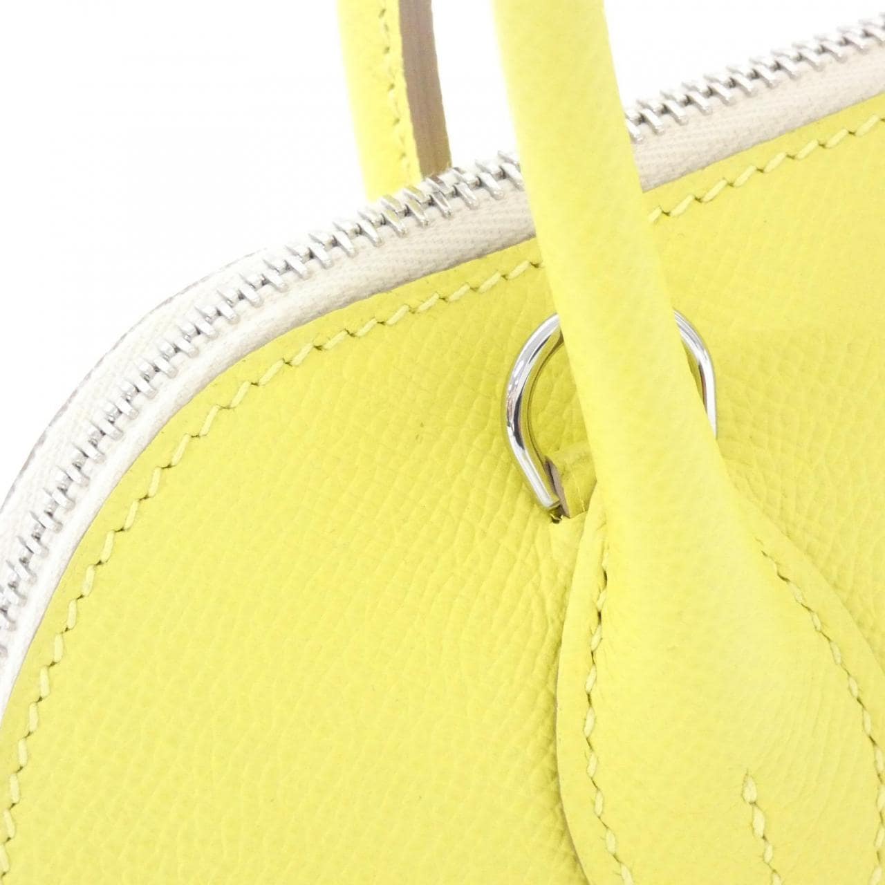 HERMES Bolide 083698CK Handbag Epsom 黑色 Epsom 皮 中古品A - 縮圖 4