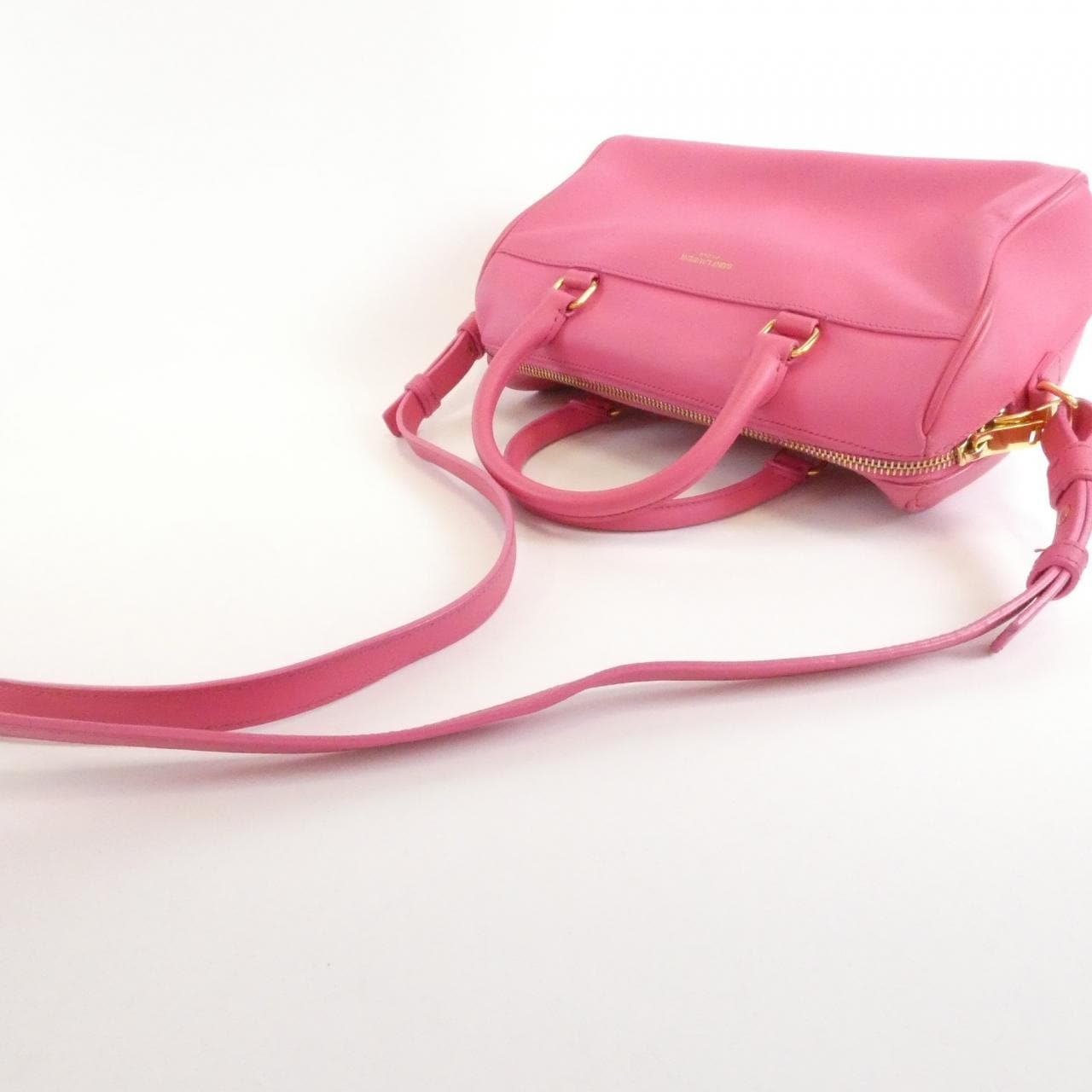 SAINT LAURENT 330958 C150J Boston Bag Black - Thumbnail 6