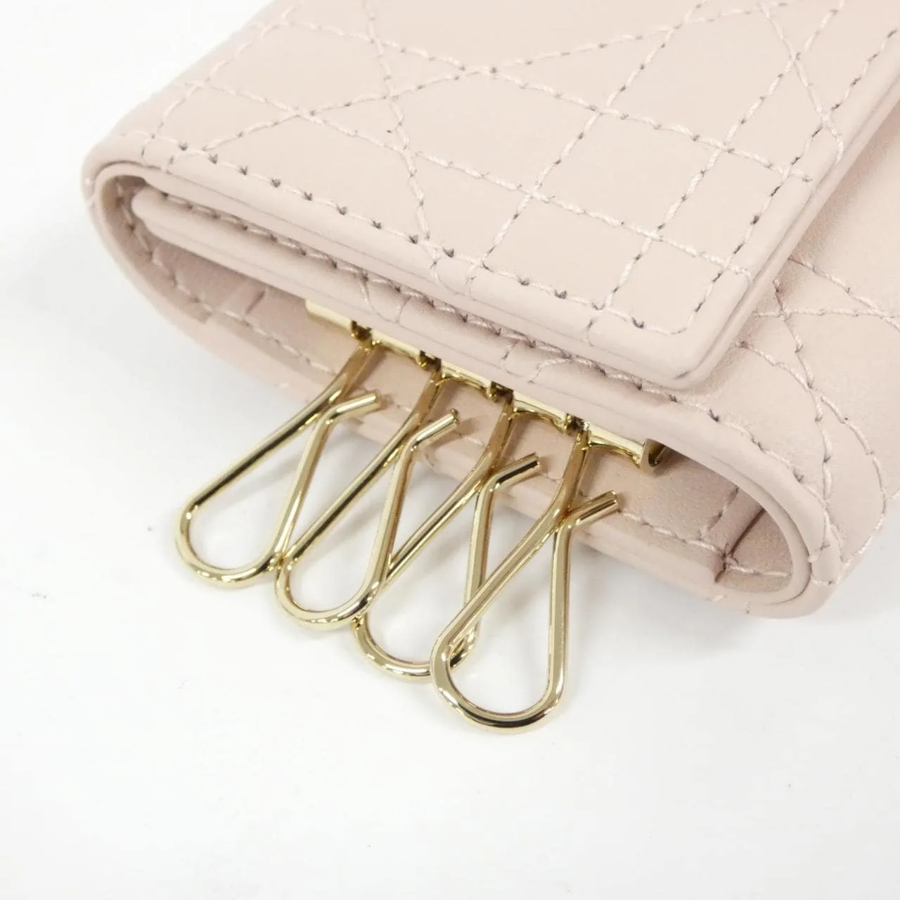 DIOR S0983ONMJ Key Case Lambskin Lambskin Unused - Thumbnail 2