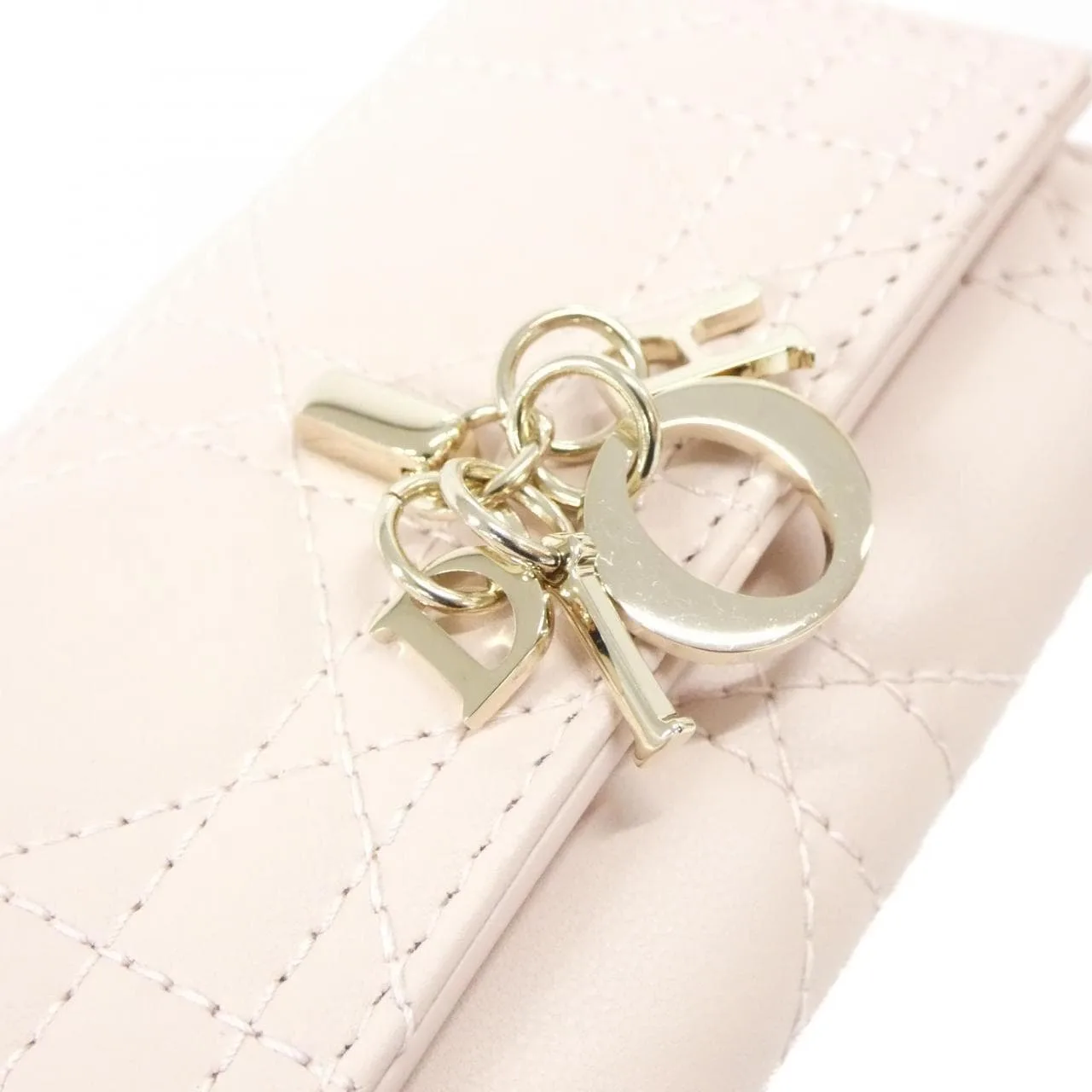 DIOR S0983ONMJ Key Case Lambskin Lambskin Unused - Thumbnail 4