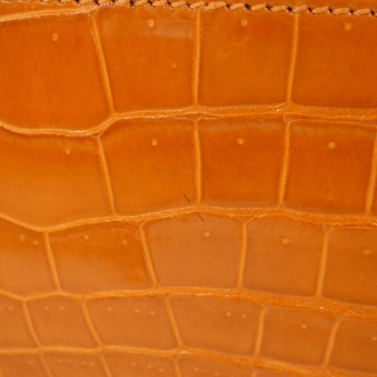 HERMES HERMÈS Kelly Bag 橙色 中古品A - 縮圖 4