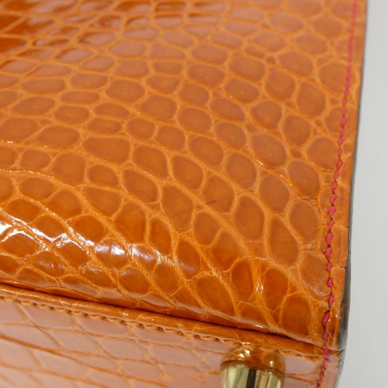 HERMES HERMÈS Kelly Bag 橙色 中古品A - 縮圖 5