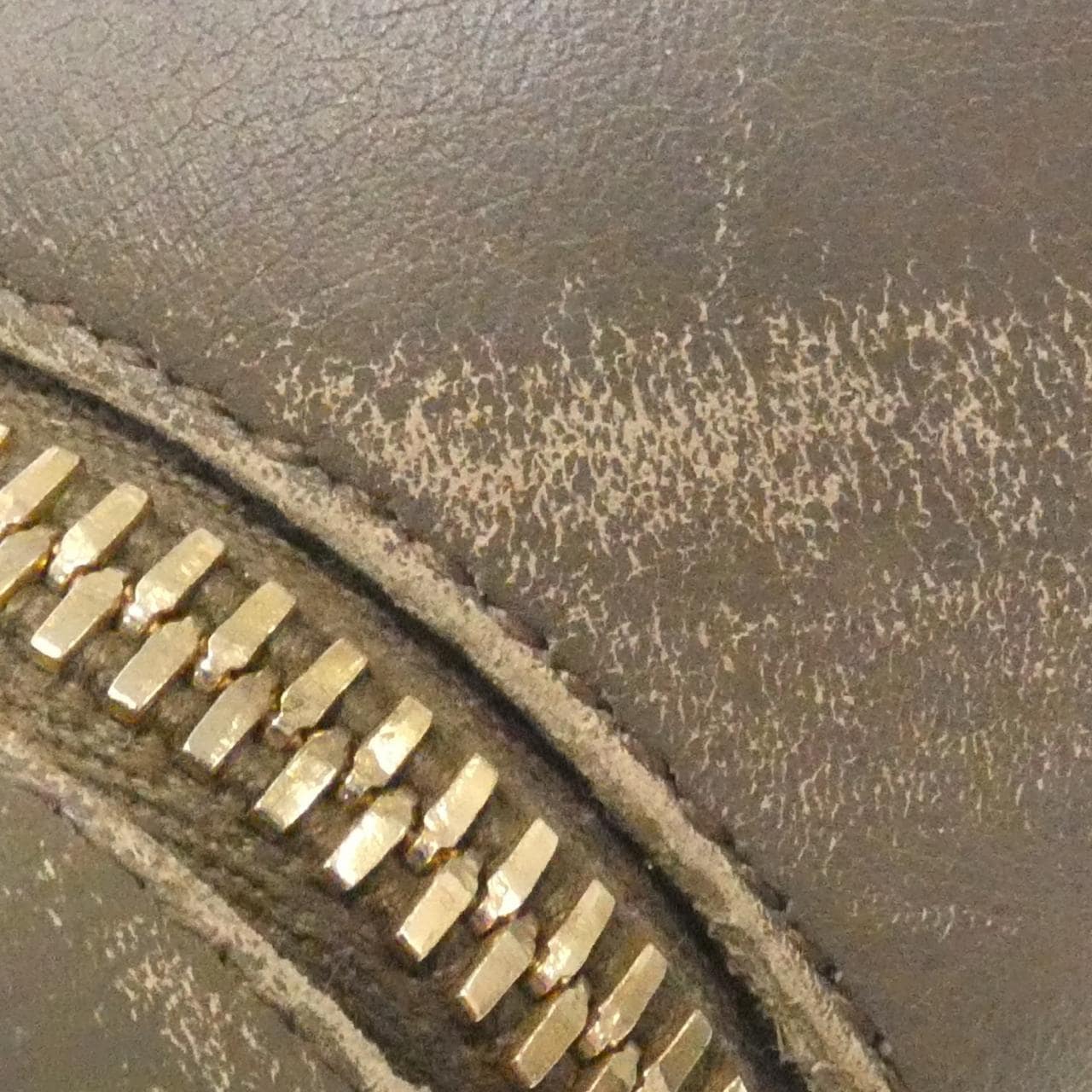 SAINT LAURENT 357394 Bag Leather 灰色 皮革 中古品B - 縮圖 5