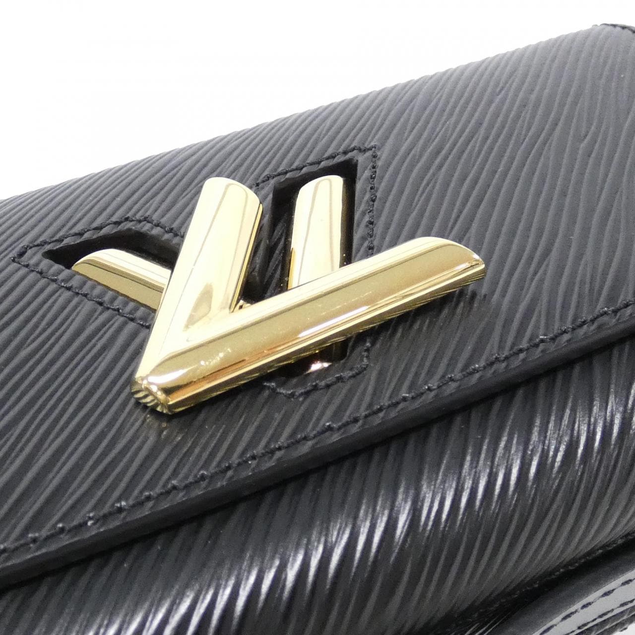 LOUIS VUITTON Pochette M83077 Pochette Epi 黑色 Epi 中古品A - 縮圖 4