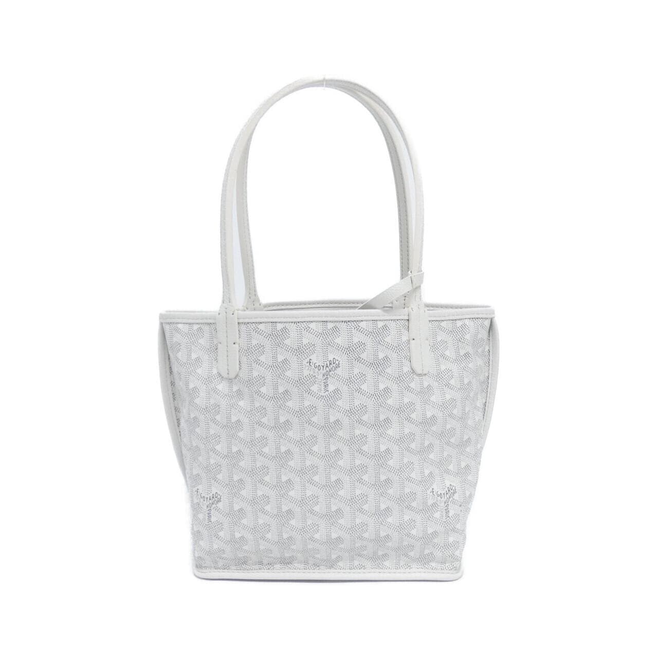 GOYARD Anjou Bag Canvas White