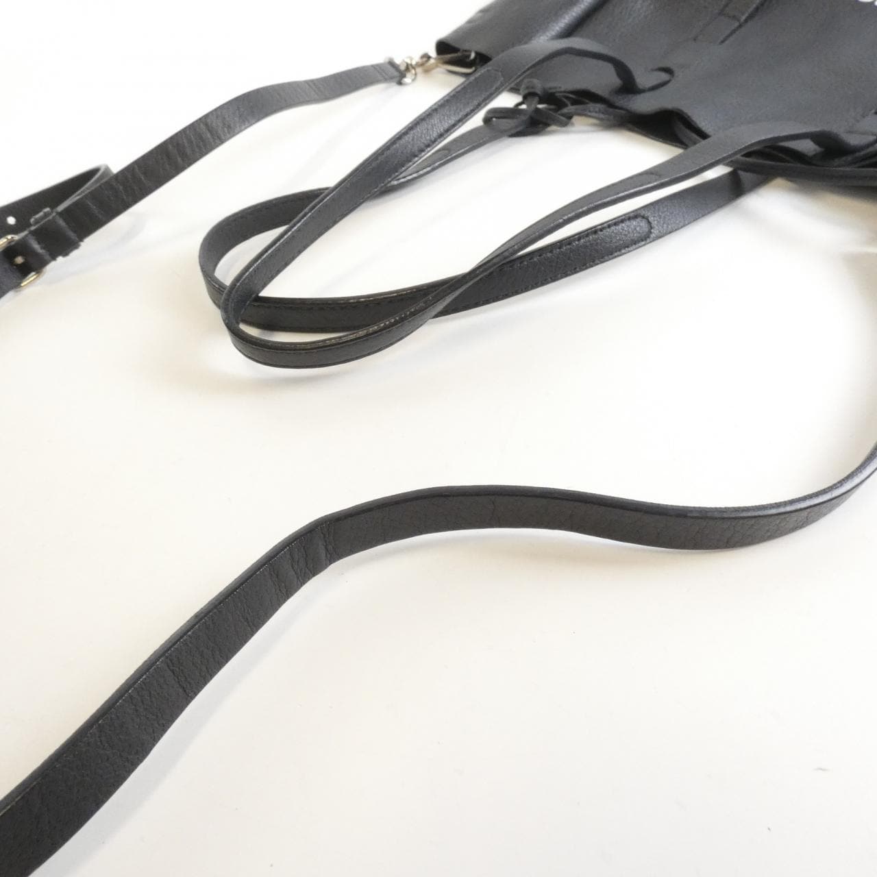 BALENCIAGA Everyday 489813 D6W2N Tote Black Rank B - Thumbnail 4