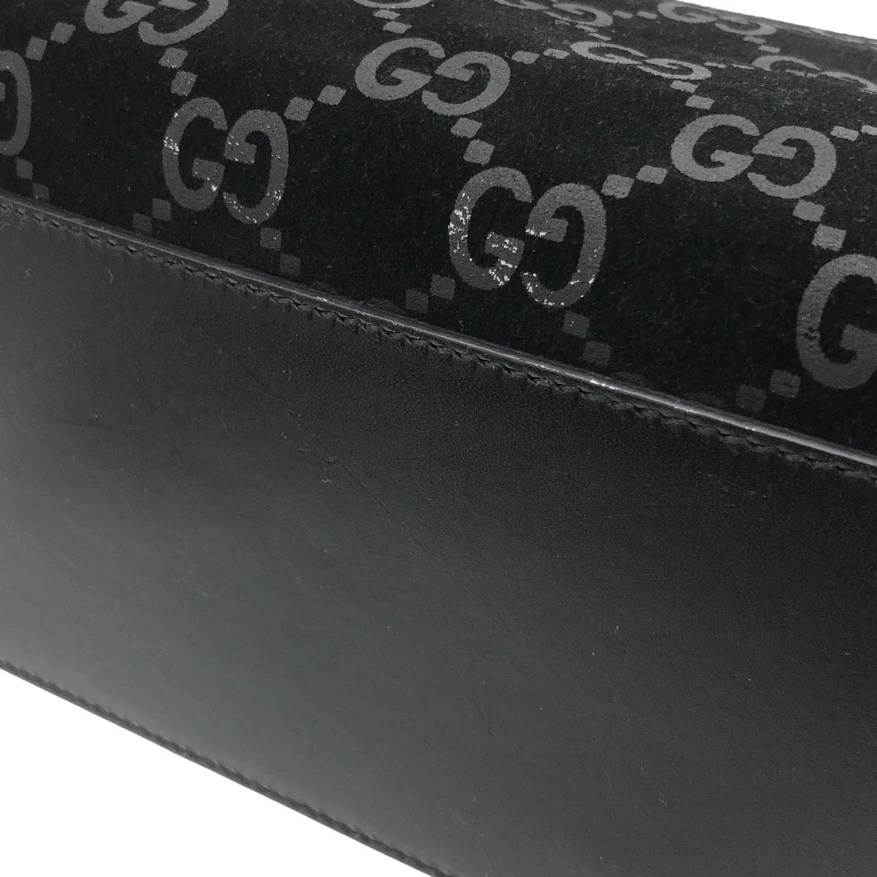 GUCCI 001 3778 Shoulder Black Rank A - Thumbnail 2