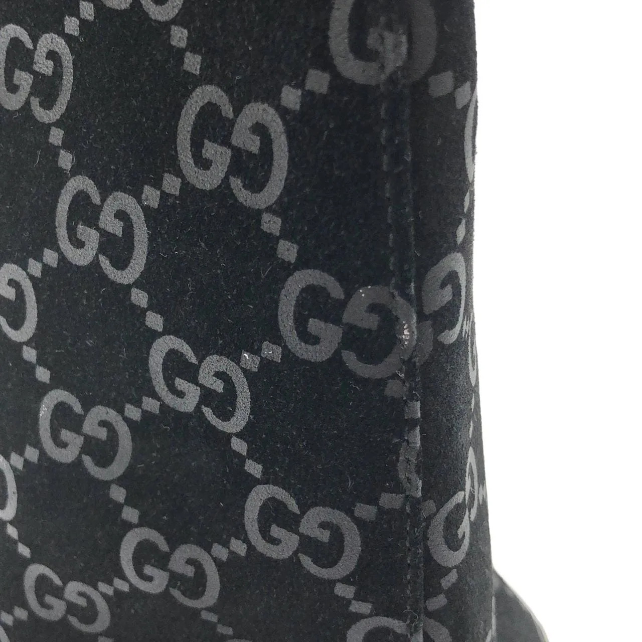 GUCCI 001 3778 Shoulder Black Rank A - Thumbnail 4