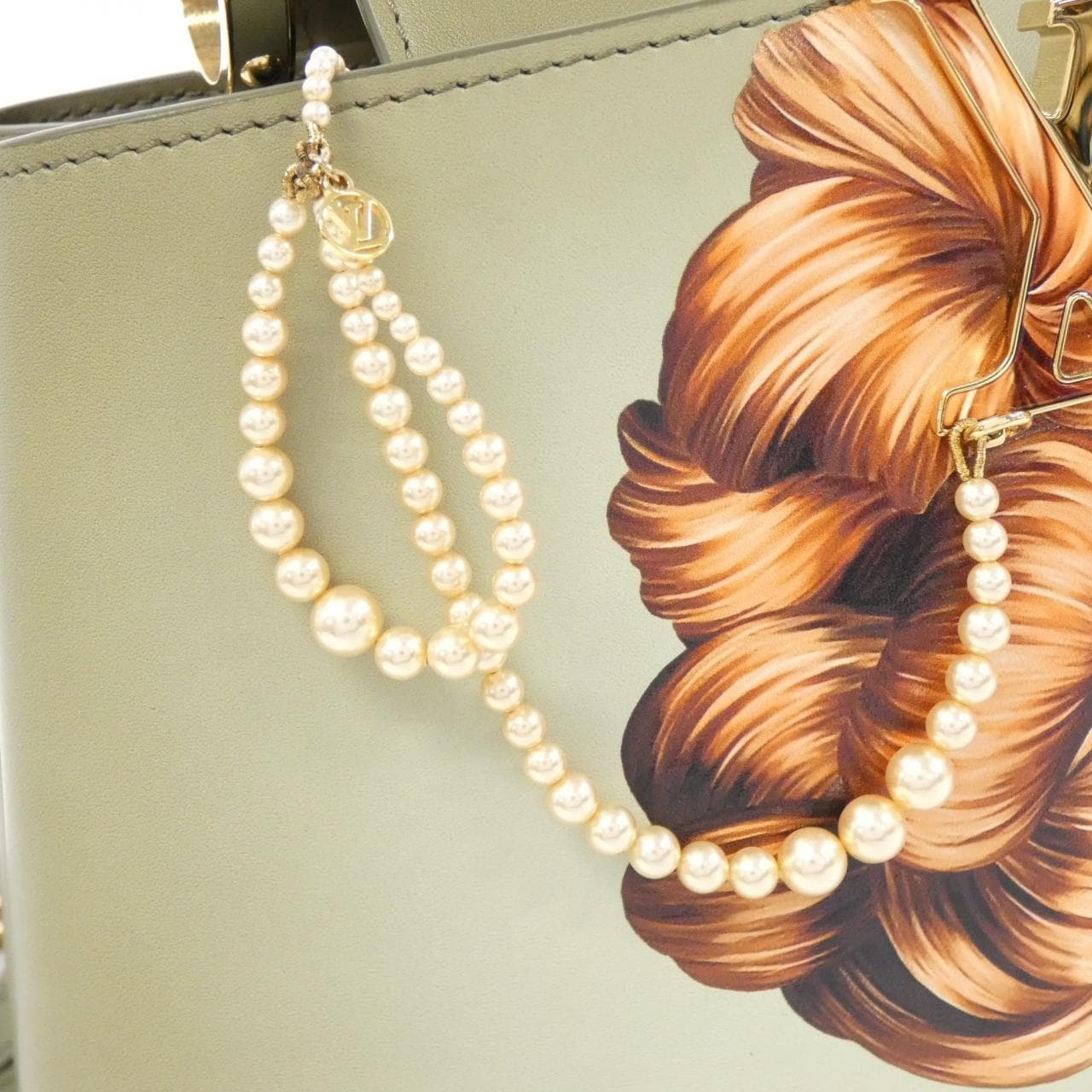 LOUIS VUITTON Capucines Bag Green - Thumbnail 4