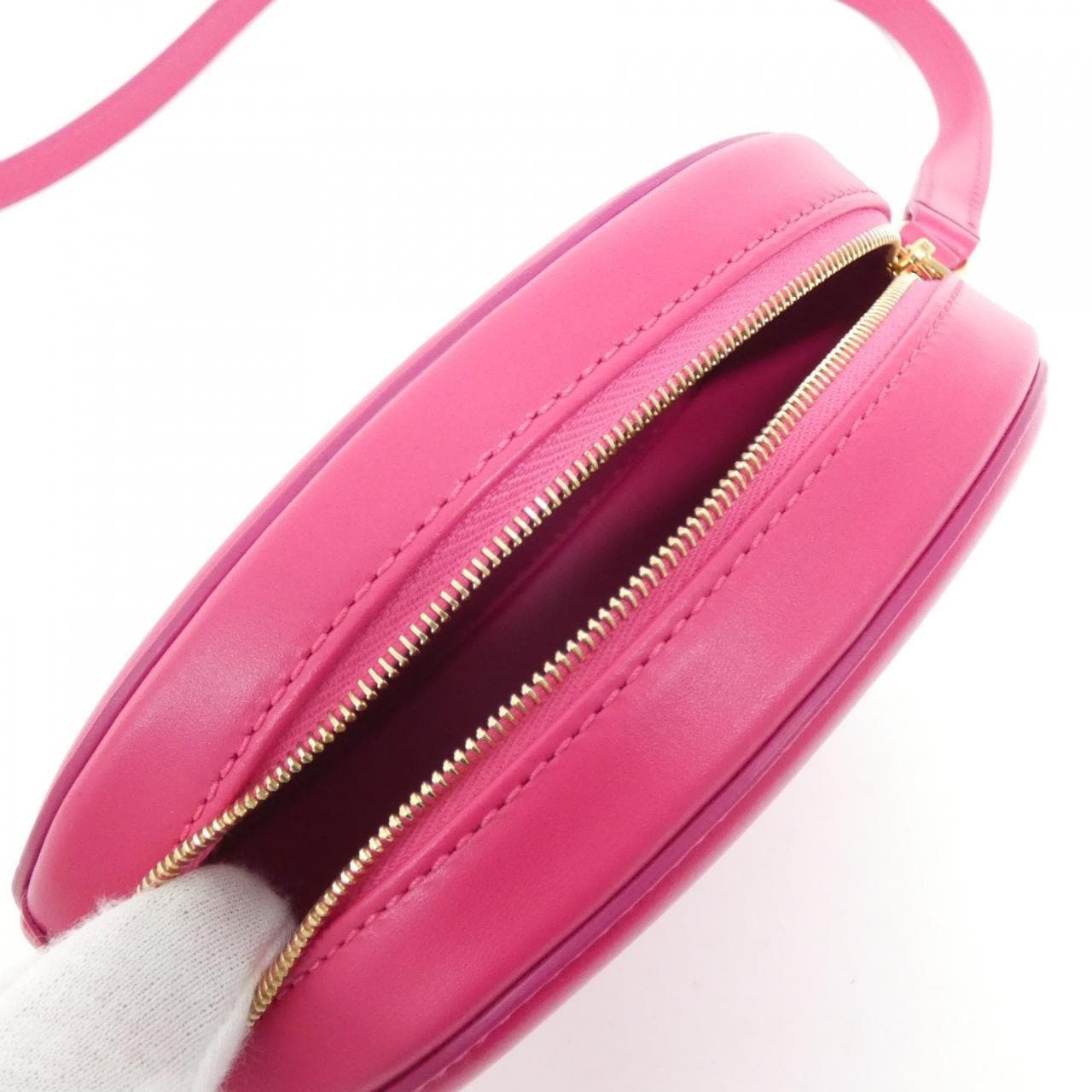 CELINE 10I703DPQ Shoulder Bag 黑色 中古品A - 縮圖 6