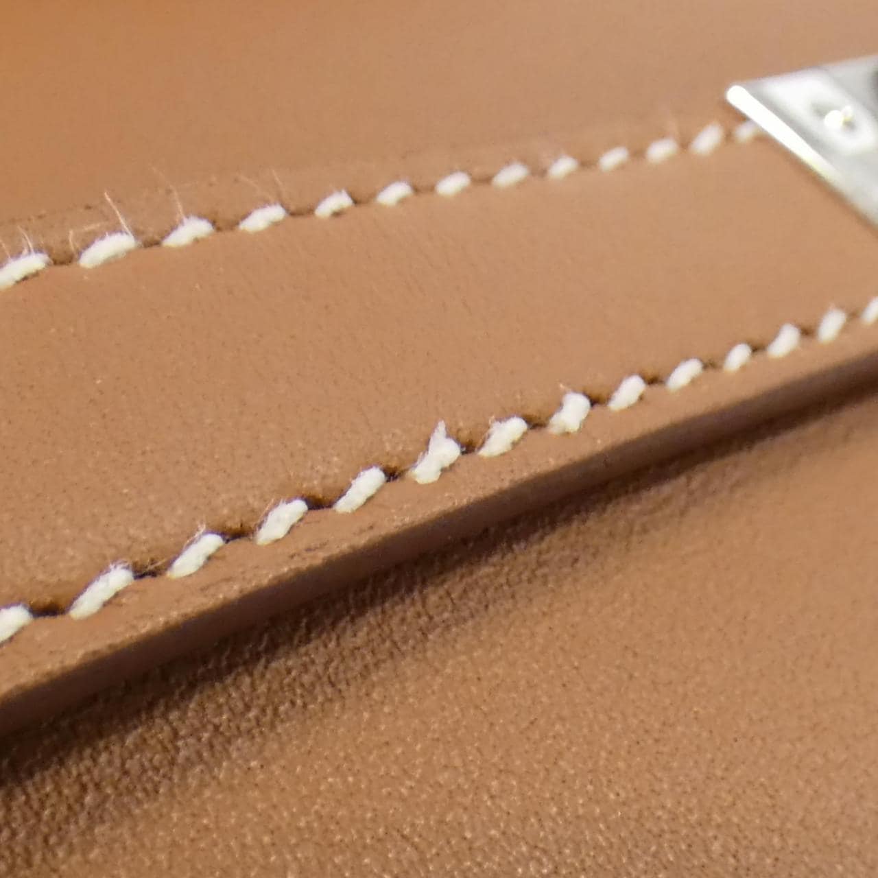 HERMES HERMÈS Kelly 049417CK Pochette Swift Gold Swift Leather - Thumbnail 4