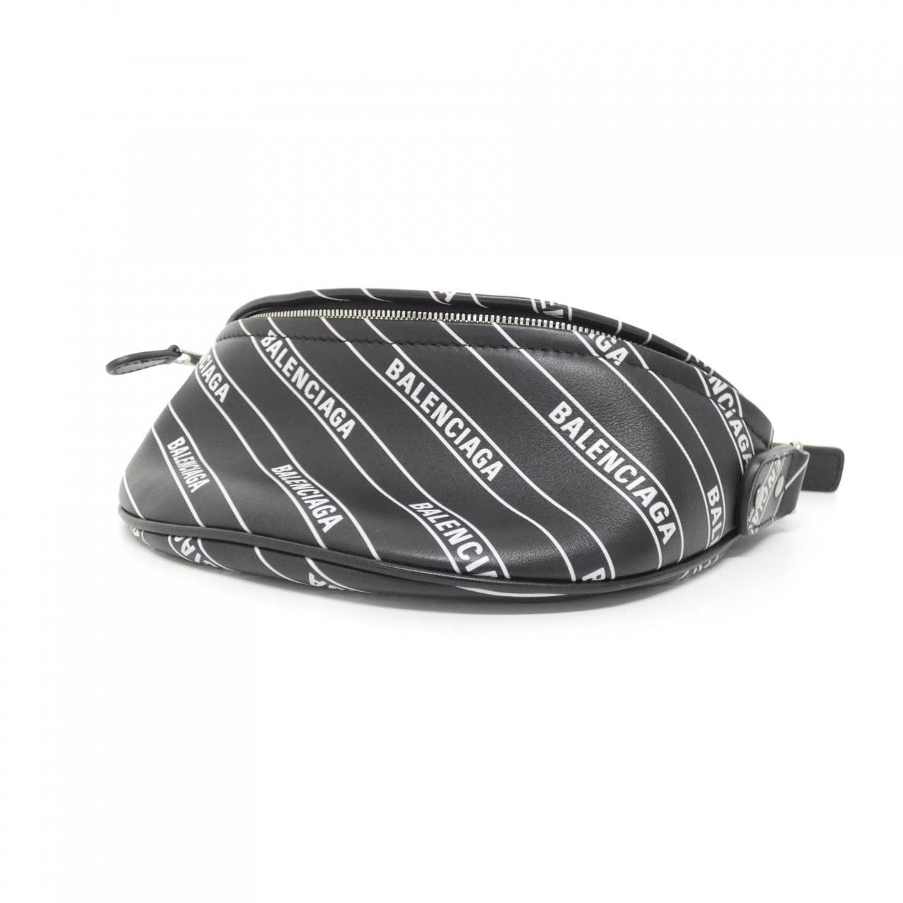 BALENCIAGA 565510 OHIT3 Shoulder Bag Leather 黑色 皮革 中古品A - 縮圖 3