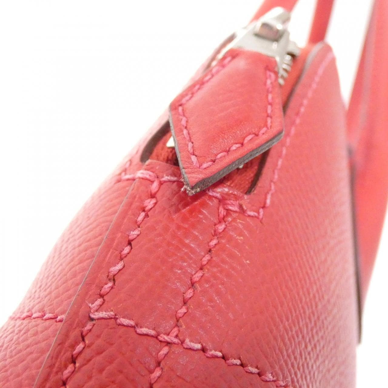 HERMES HERMÈS Bolide 041693CK Bag Epsom Rouge Epsom Leather - Thumbnail 4