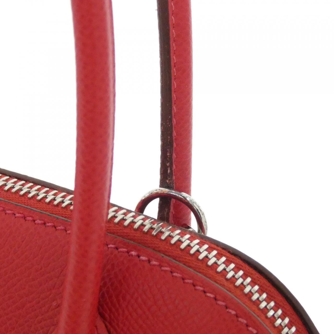 HERMES HERMÈS Bolide 041693CK Bag Epsom Rouge Epsom Leather - Thumbnail 6