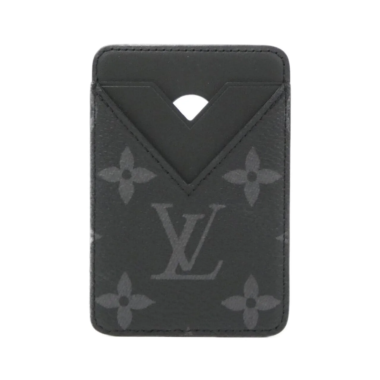 LOUIS VUITTON Eclipse M12602 Card Case Monogram Black