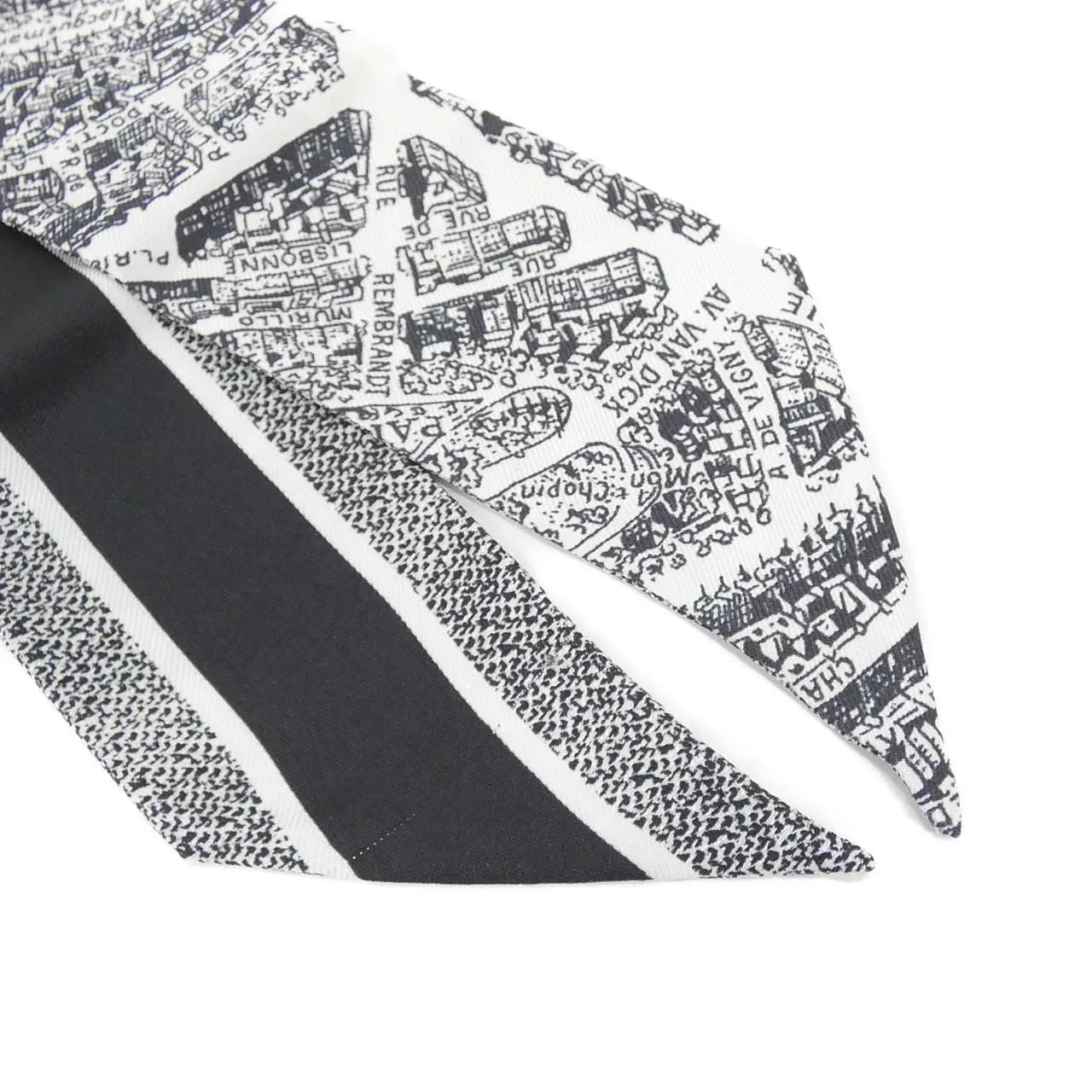 DIOR 32PAR106I600 Scarf Black Rank A - Thumbnail 2