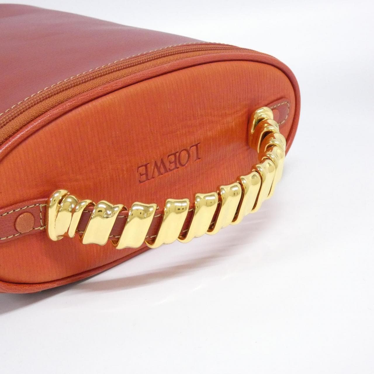 LOEWE Bag Leather 紅色 皮革 中古品B - 縮圖 8