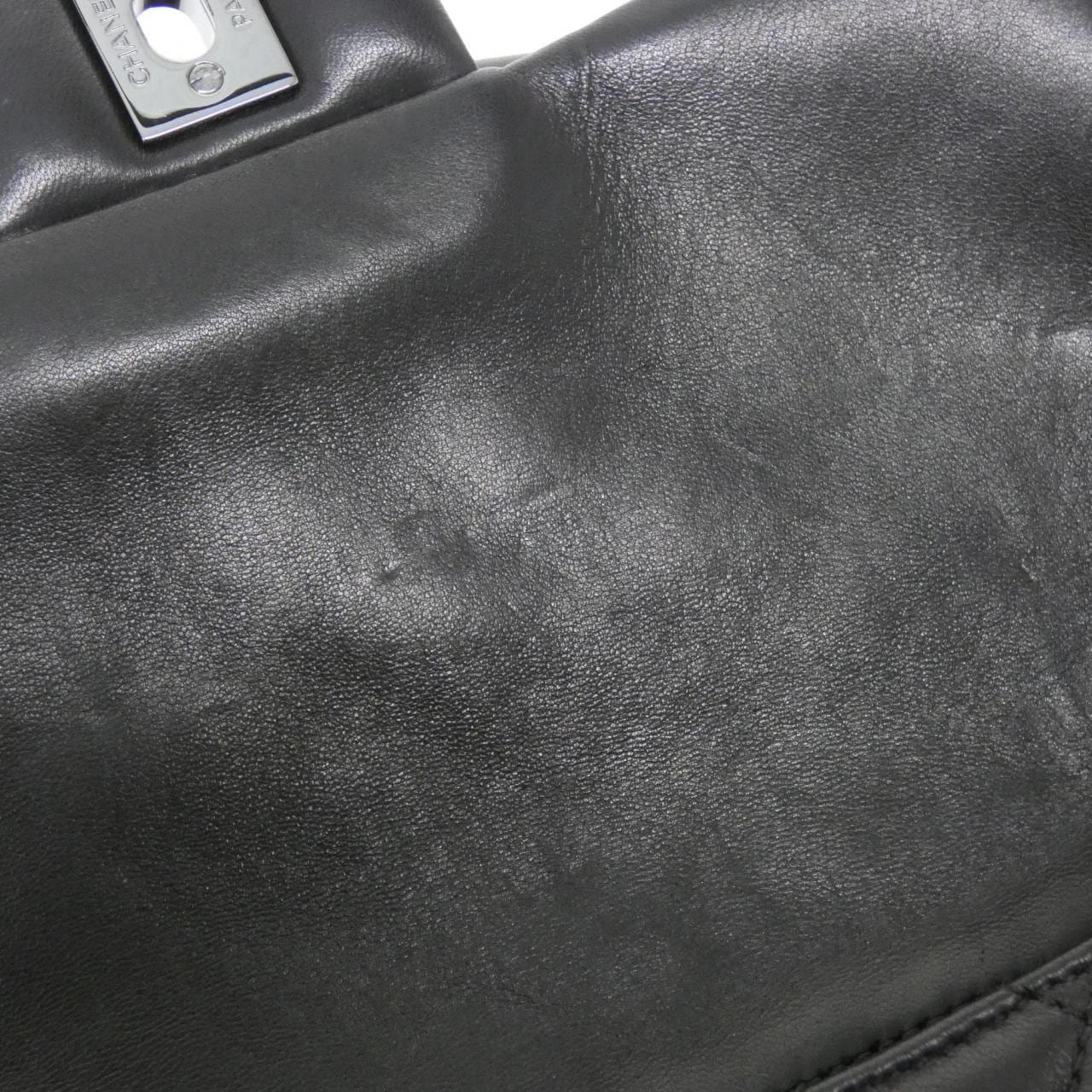 CHANEL 66221 Handbag Lambskin Black Lambskin - Thumbnail 7