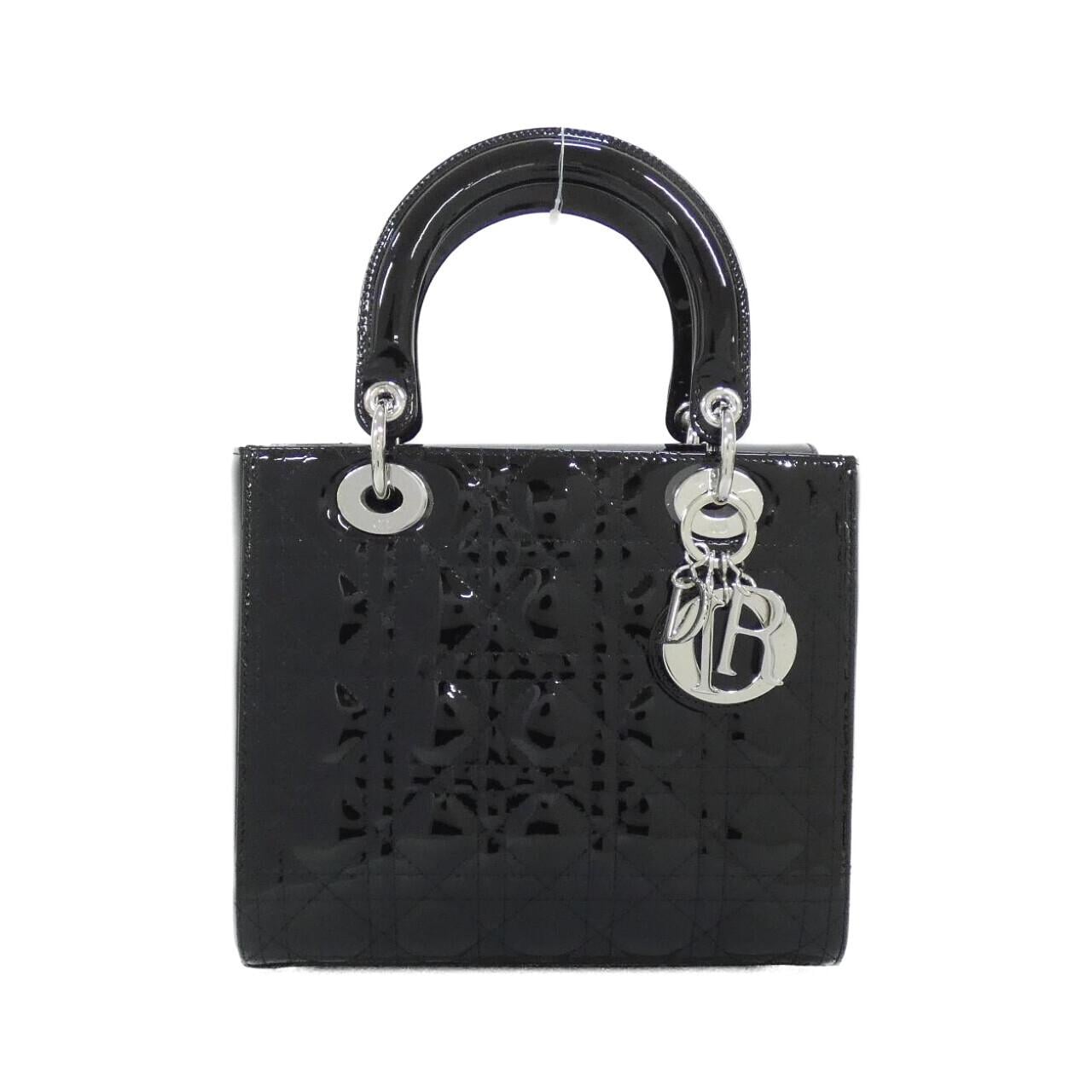 DIOR Lady Dior M0565PWCB Bag Patent Leather