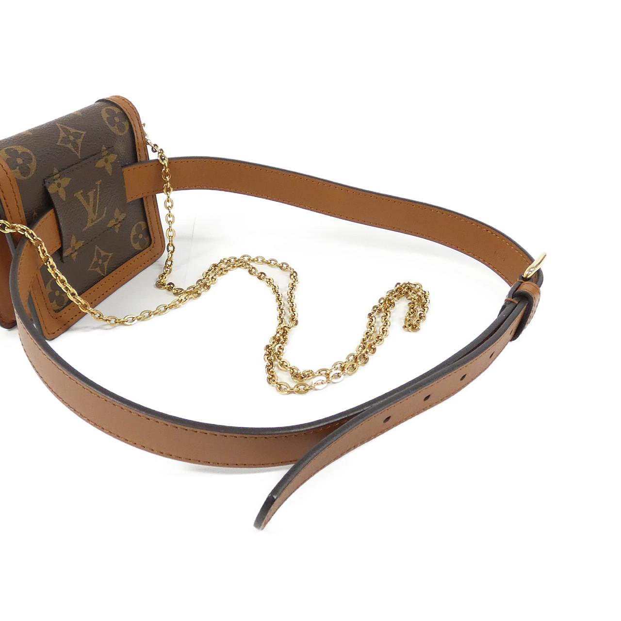 LOUIS VUITTON Dauphine M68621 Belt Bag Monogram Black Monogram - Thumbnail 5