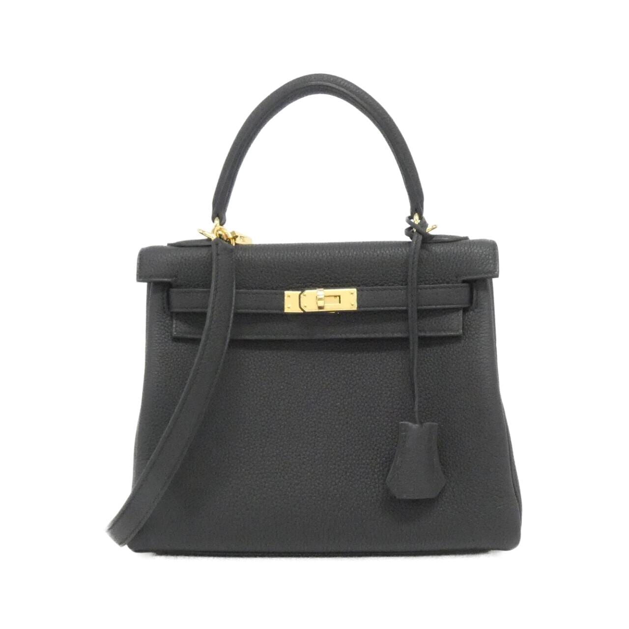 HERMES HERMÈS Kelly 044624CC Bag Togo Black