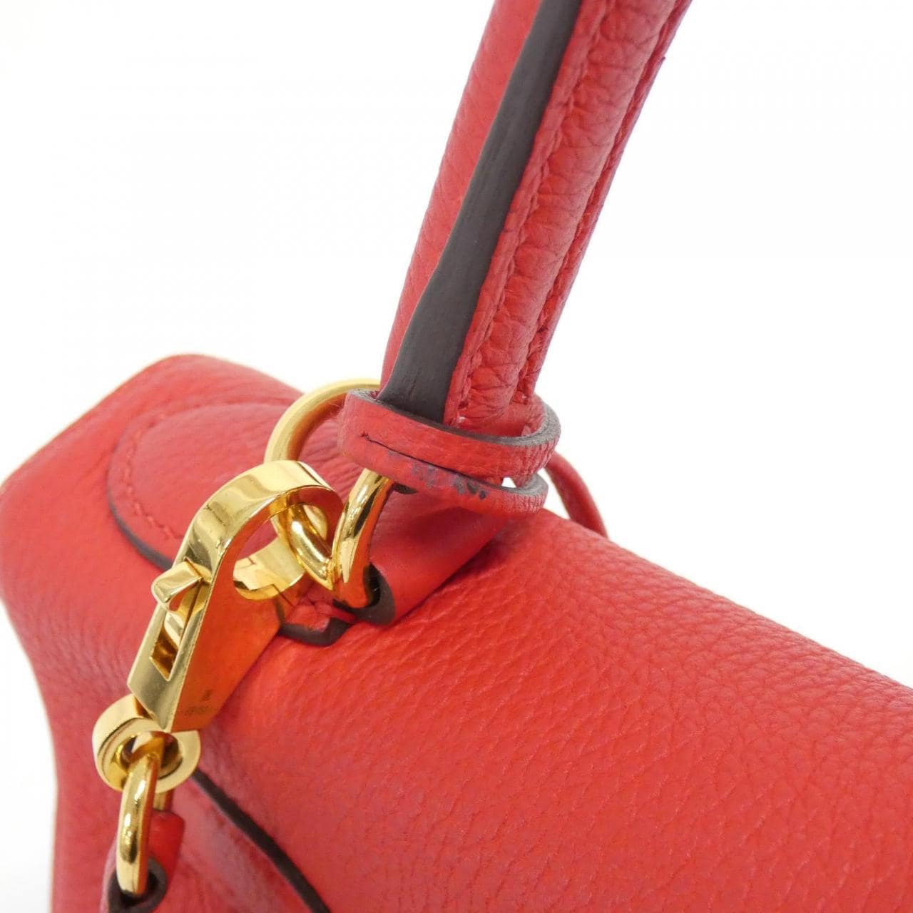 HERMES HERMÈS Kelly 027630CC Bag Togo Rouge Togo Leather - Thumbnail 5