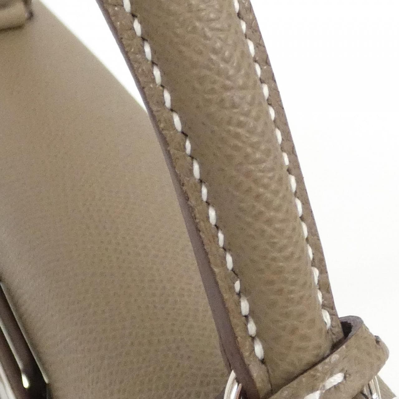 HERMES HERMÈS Kelly 041926CK Bag Epsom Etoupe Epsom Leather - Thumbnail 6