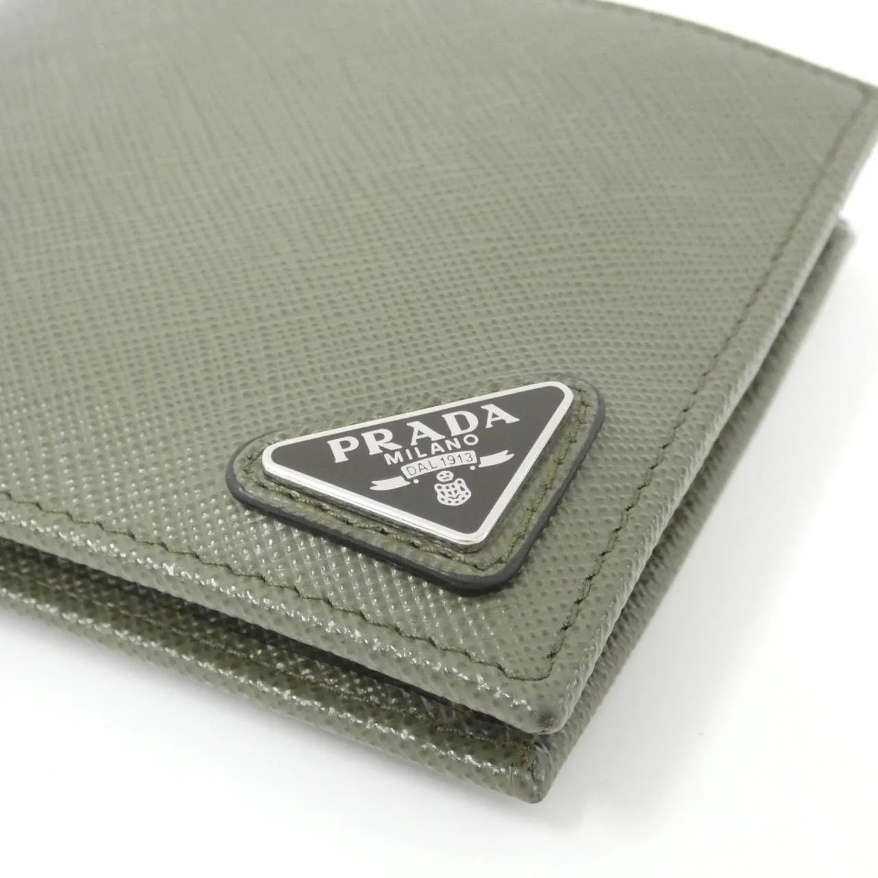 PRADA 2MO738 Wallet 黑色 中古品A - 縮圖 4