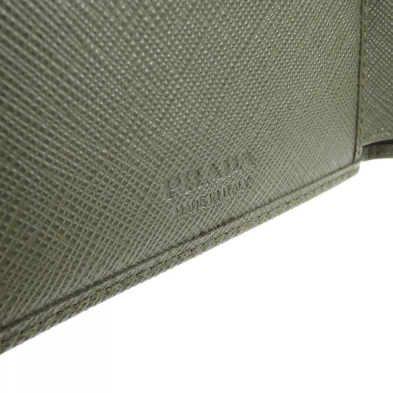 PRADA 2MO738 Wallet 黑色 中古品A - 縮圖 6