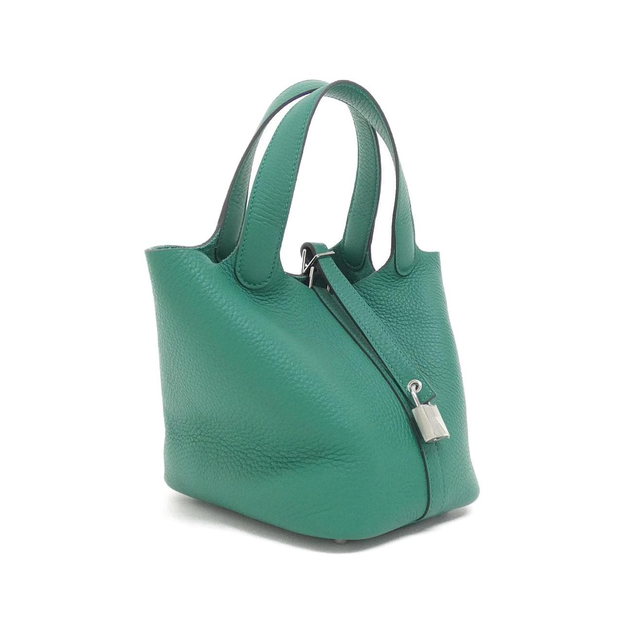 HERMES HERMÈS Picotin 056289CK Bag Clemence Black