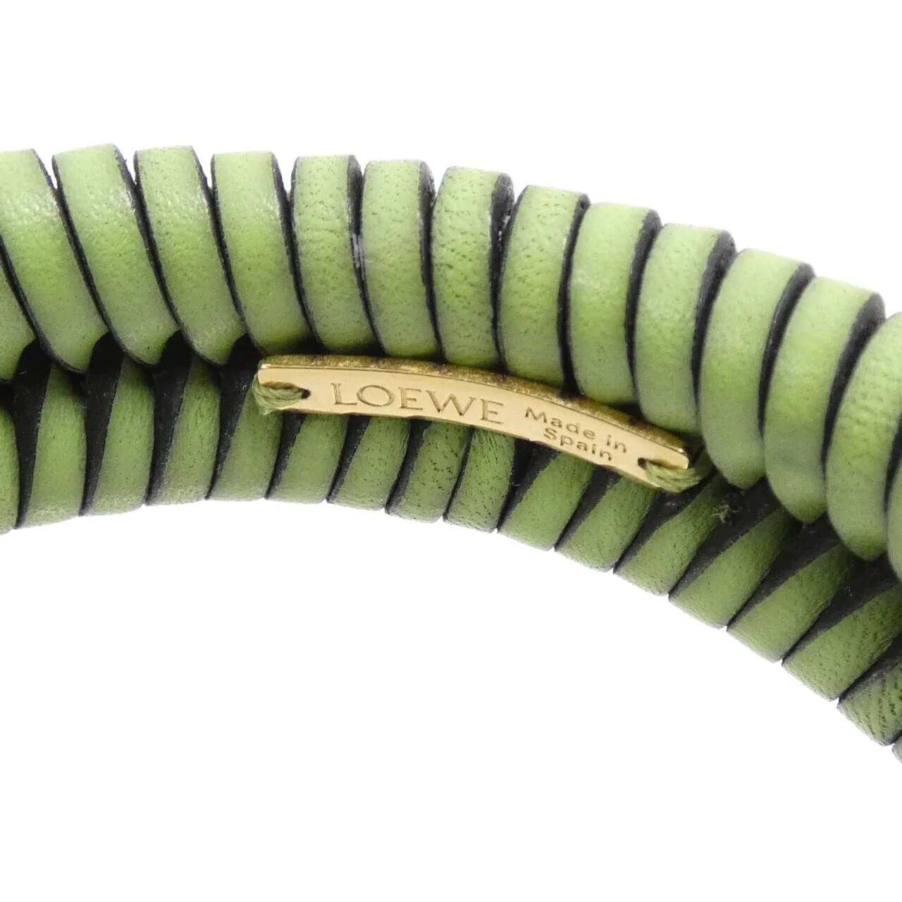 LOEWE J242240X44 Accessories 綠色 中古品A - 縮圖 2