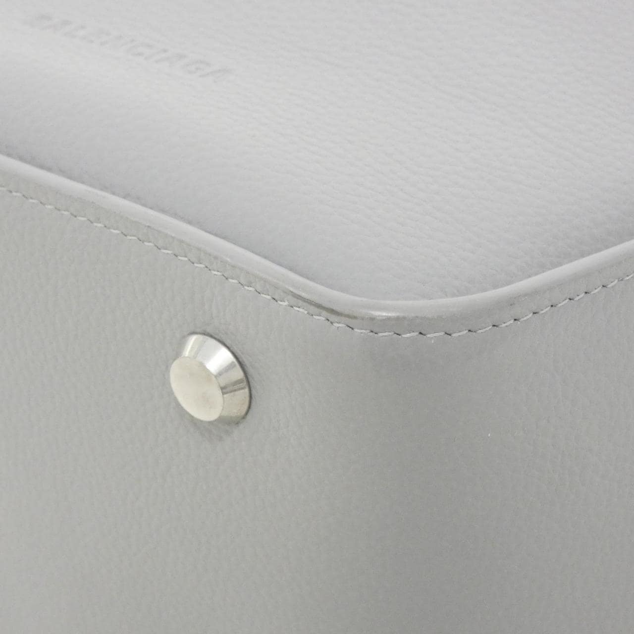 BALENCIAGA 684622 Shoulder Bag Leather 黑色 皮革 中古品A - 縮圖 3