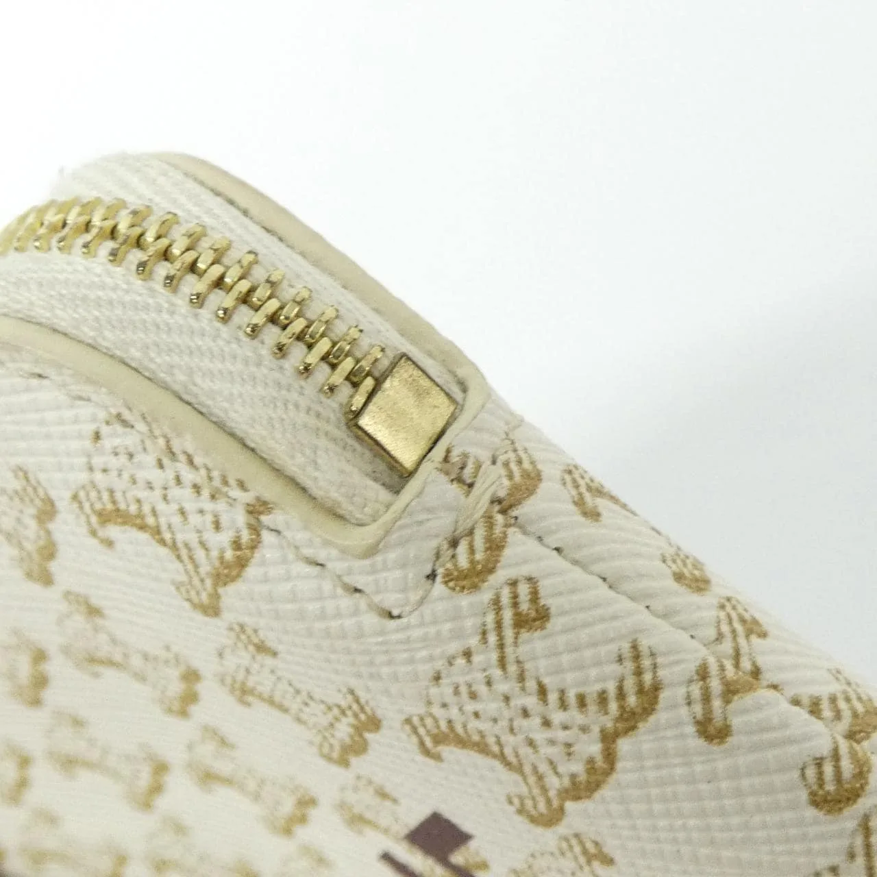 CELINE 10C662CA2 Coin Case Canvas 黑色 帆布 中古品A - 縮圖 3