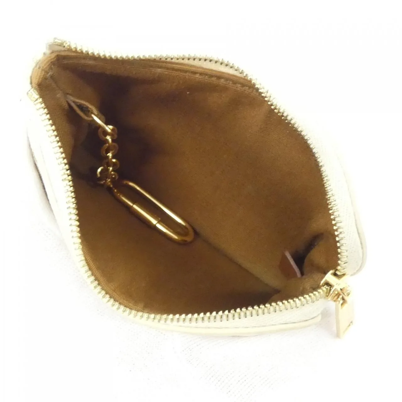 CELINE 10C662CA2 Coin Case Canvas 黑色 帆布 中古品A - 縮圖 6