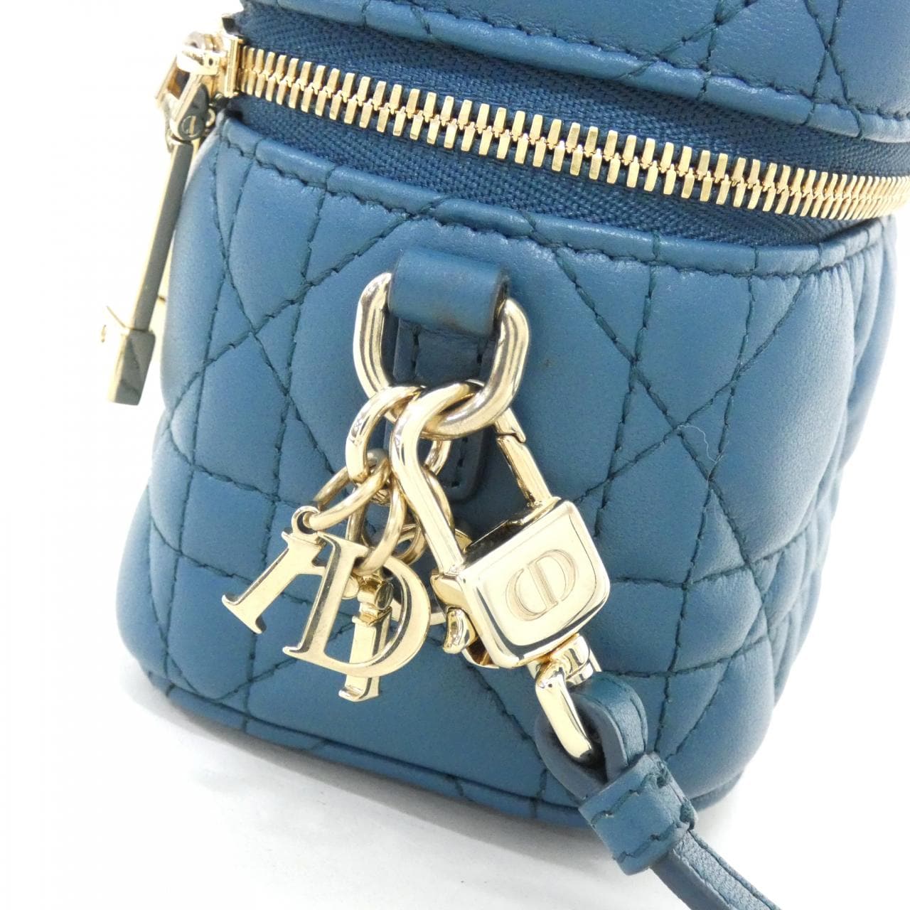 DIOR Lady Dior S0918ONMJ Bag Lambskin 黑色 羊皮 中古品A - 縮圖 5