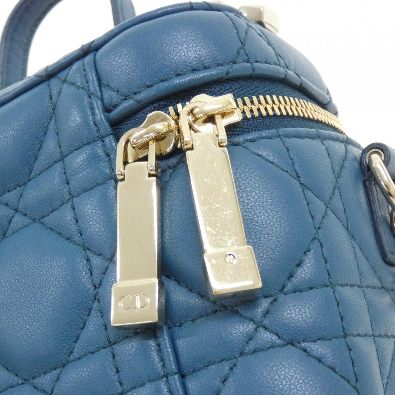DIOR Lady Dior S0918ONMJ Bag Lambskin 黑色 羊皮 中古品A - 縮圖 6