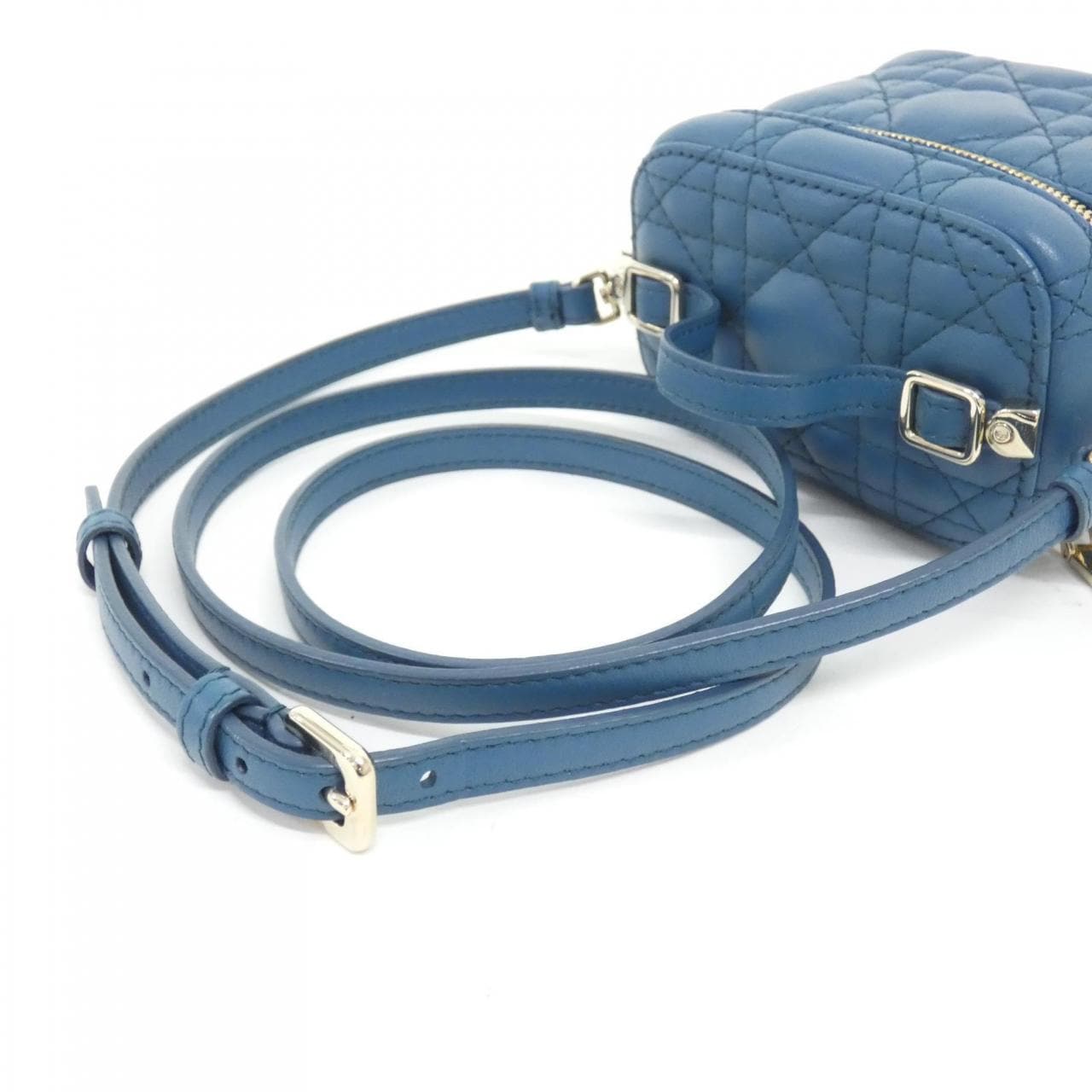 DIOR Lady Dior S0918ONMJ Bag Lambskin 黑色 羊皮 中古品A - 縮圖 8