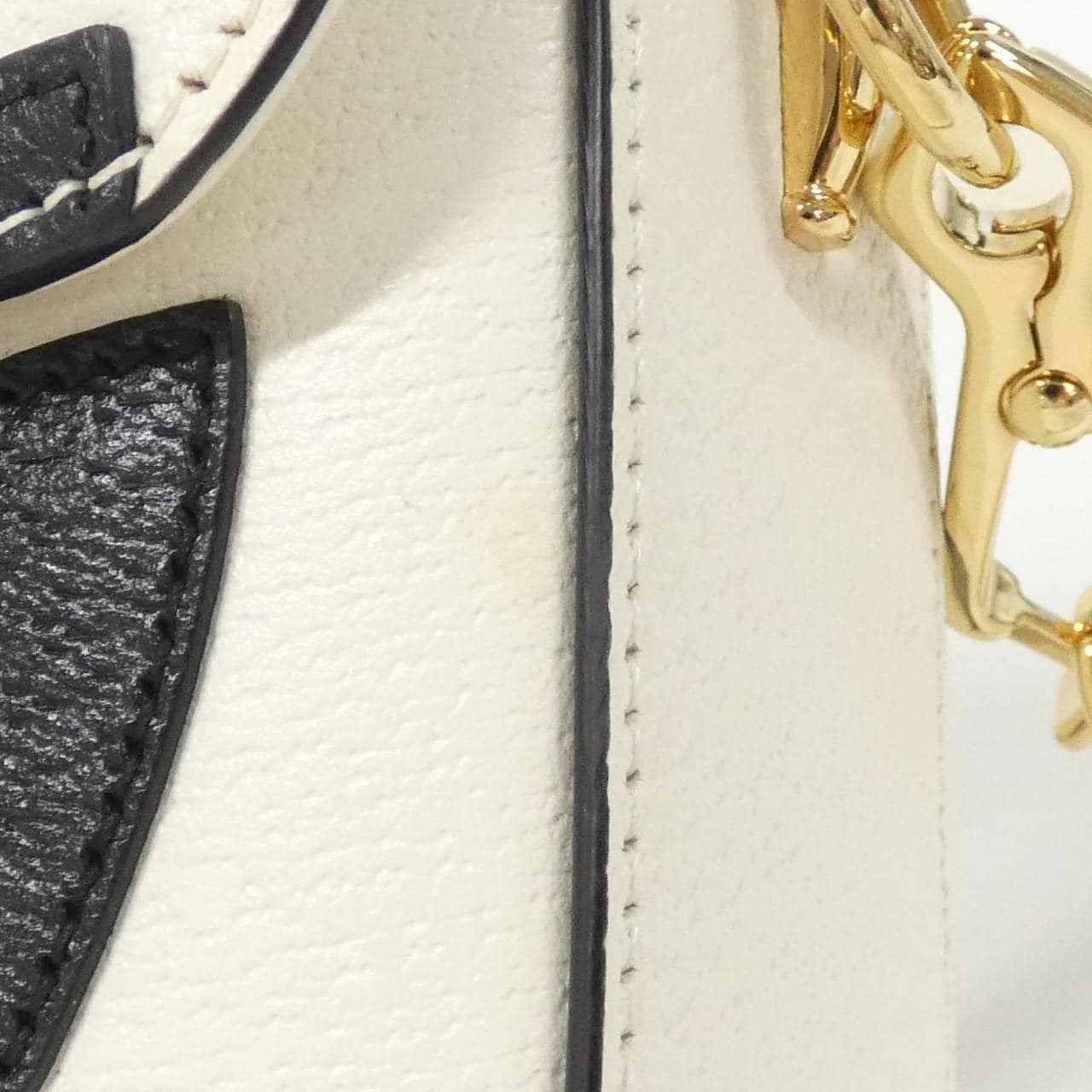 GUCCI Horsebit 1955 658574 U3ZDG Shoulder Bag Leather Black Leather Rank A - Thumbnail 6