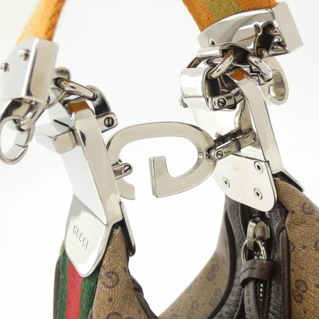 GUCCI 718512 FAAT5 Bag Canvas Black Canvas Rank A - Thumbnail 5